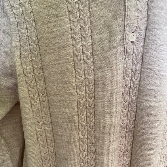 Machine Washable 80 Merino 20 Nylon Polo Sweater - Picture 2 of 5